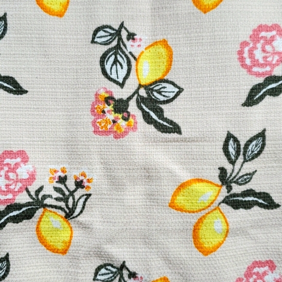 Loft Outlet Lemon Pattern Skirt. - Picture 3 of 4
